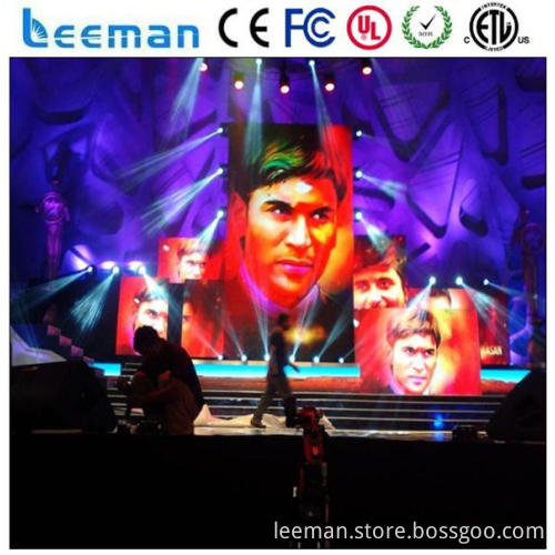 p6 led display module led controller rgb program led video wall indoor full color